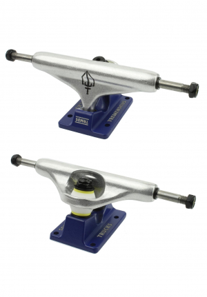 Prem, Tremendous Skateboard Achsen 5,25, Set , matt blau/ silber